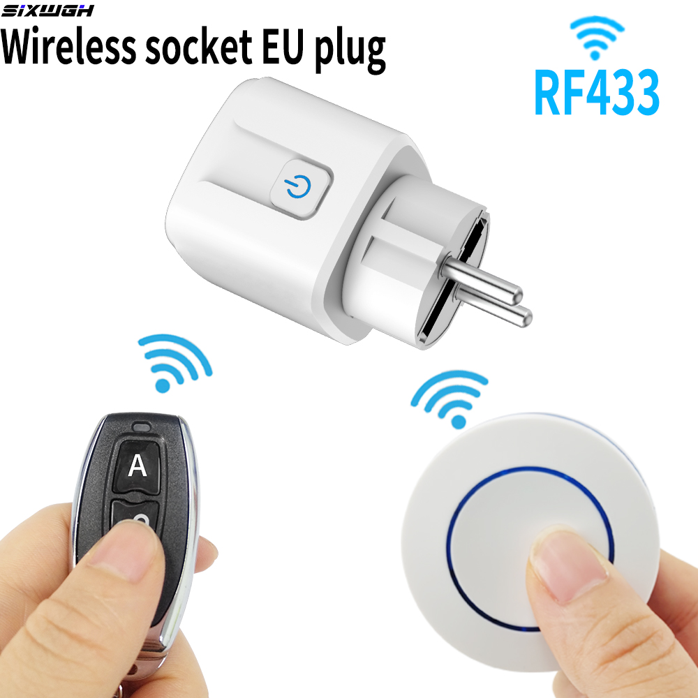 Wireless Socket RF433 Smart Ho - Universal Remote Smart Home 评论和价格