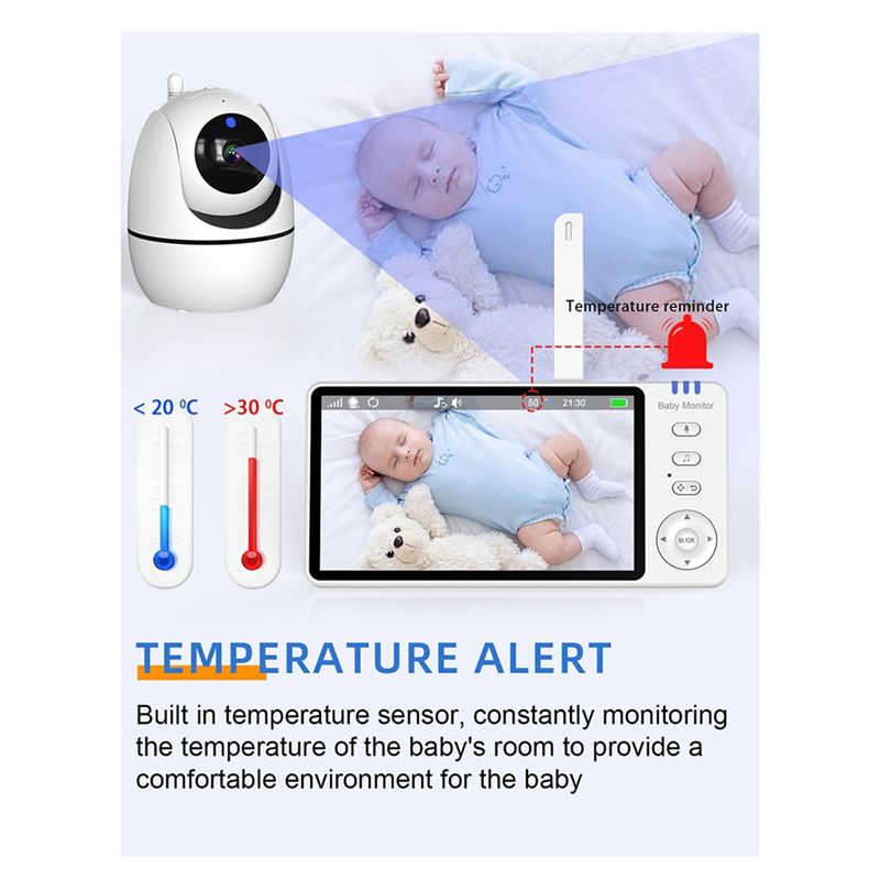 ABUL-Video Baby Monitor 2.4G 3 - Smart Home Video 评论和价格
