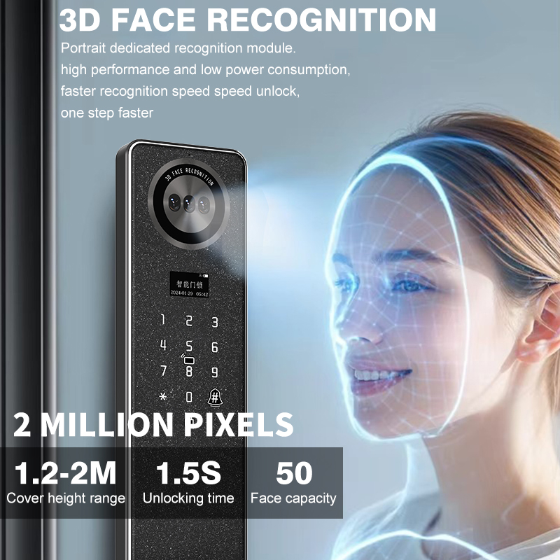 Tuya WiFi Smart Door Lock, Hom - Smart Home Door Lock 评论和价格