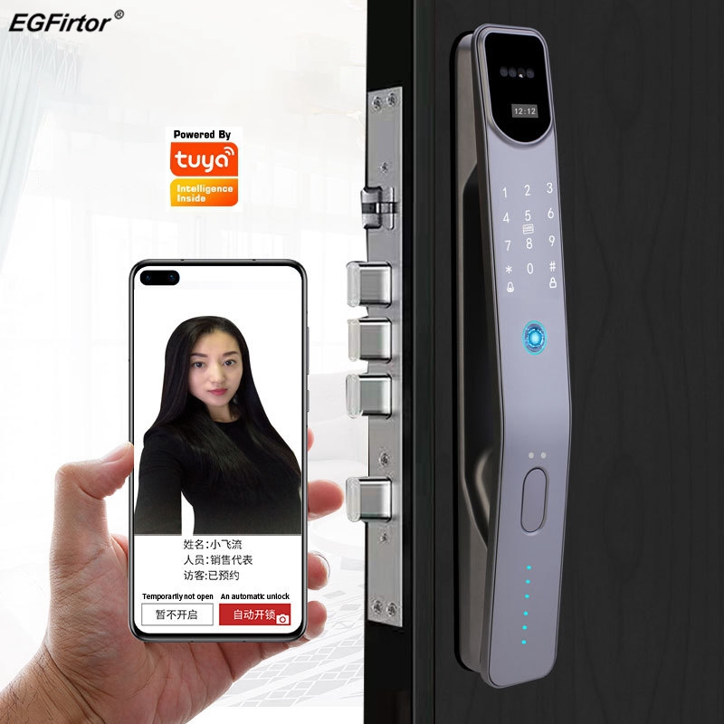 Tuya Wifi Electronic Fingerpri - Smart Home Door Lock 评论和价格