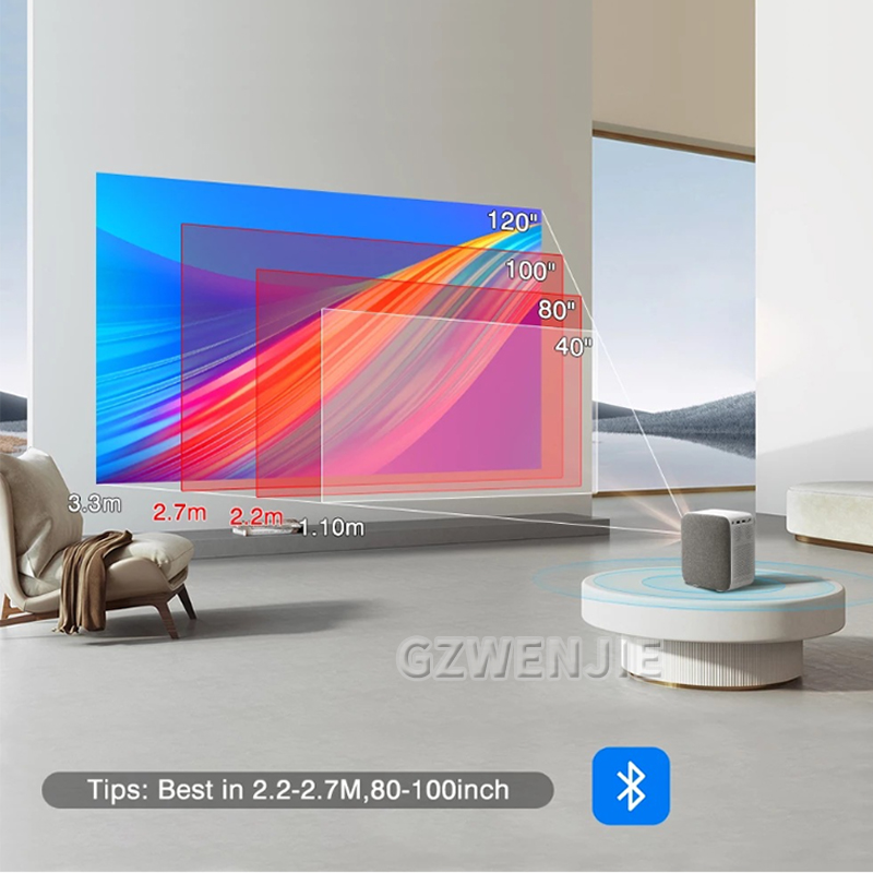 H6 Mini Projector LED 1080P Fu - Smart Home Video 评论和价格