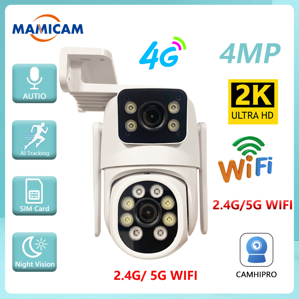 4MP WIFI IP Camera 3G 4G SIM C - Smart Home Camera Ezviz 评论和价格