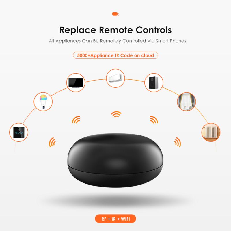 HIMOJO Universal WiFi IR RF Bl - Universal Remote Smart Home 评论和价格