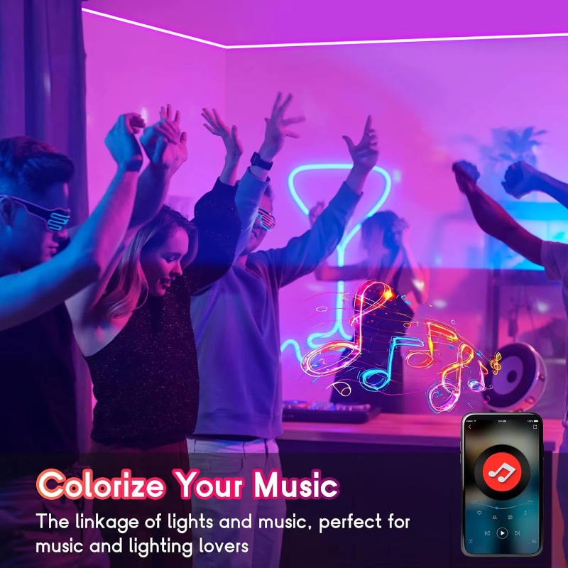 Tuya Smart Life WiFi LED Neon  - Smart Home Yellow 评论和价格