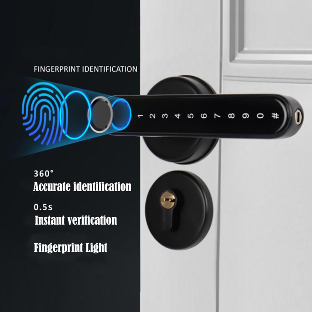 TTLock Smart Bluetooth Fingerp - Smart Home Door Lock 评论和价格