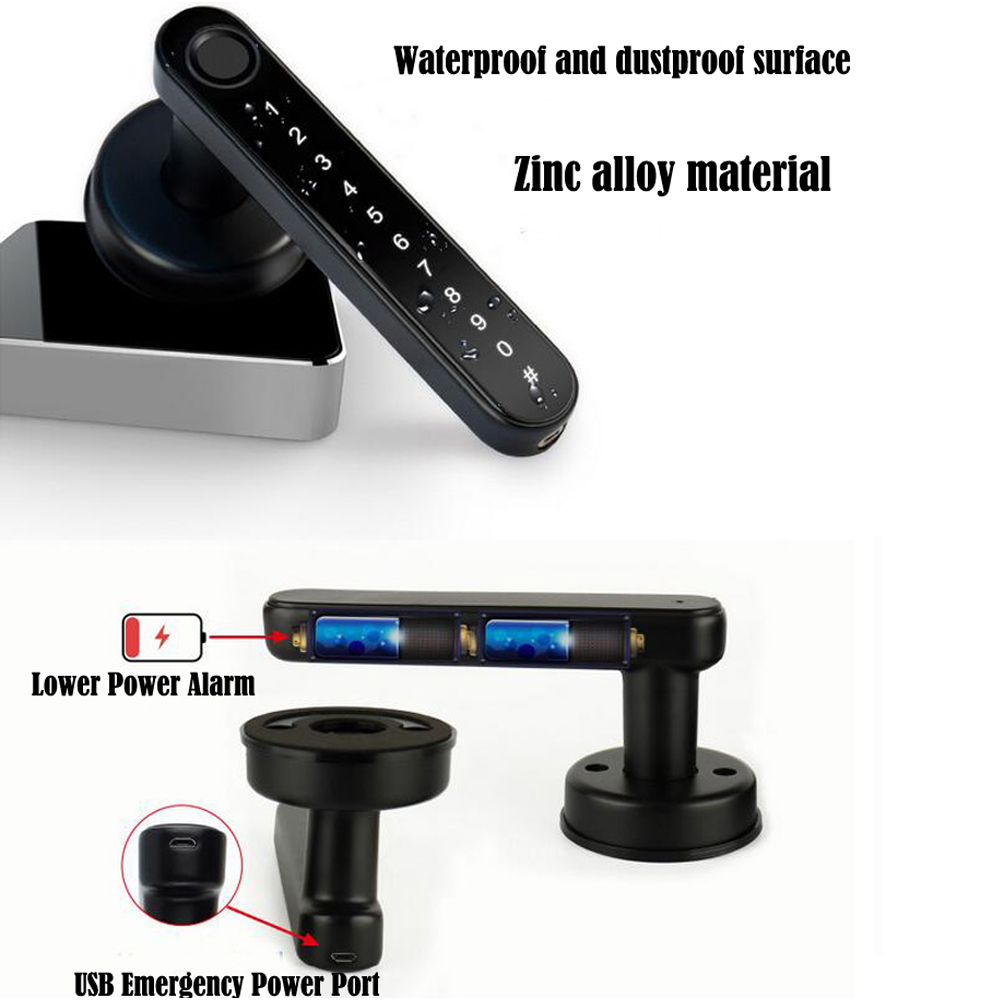 TTLock Smart Bluetooth Fingerp - Smart Home Door Lock 评论和价格