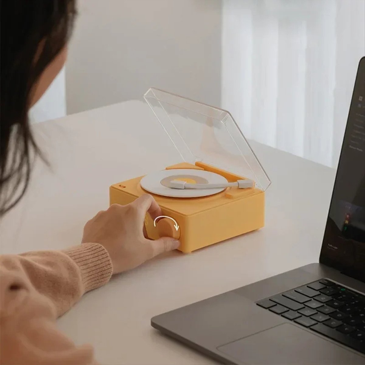 T171C-Retro Vinyl Wireless Blu - Smart Home Yellow 评论和价格