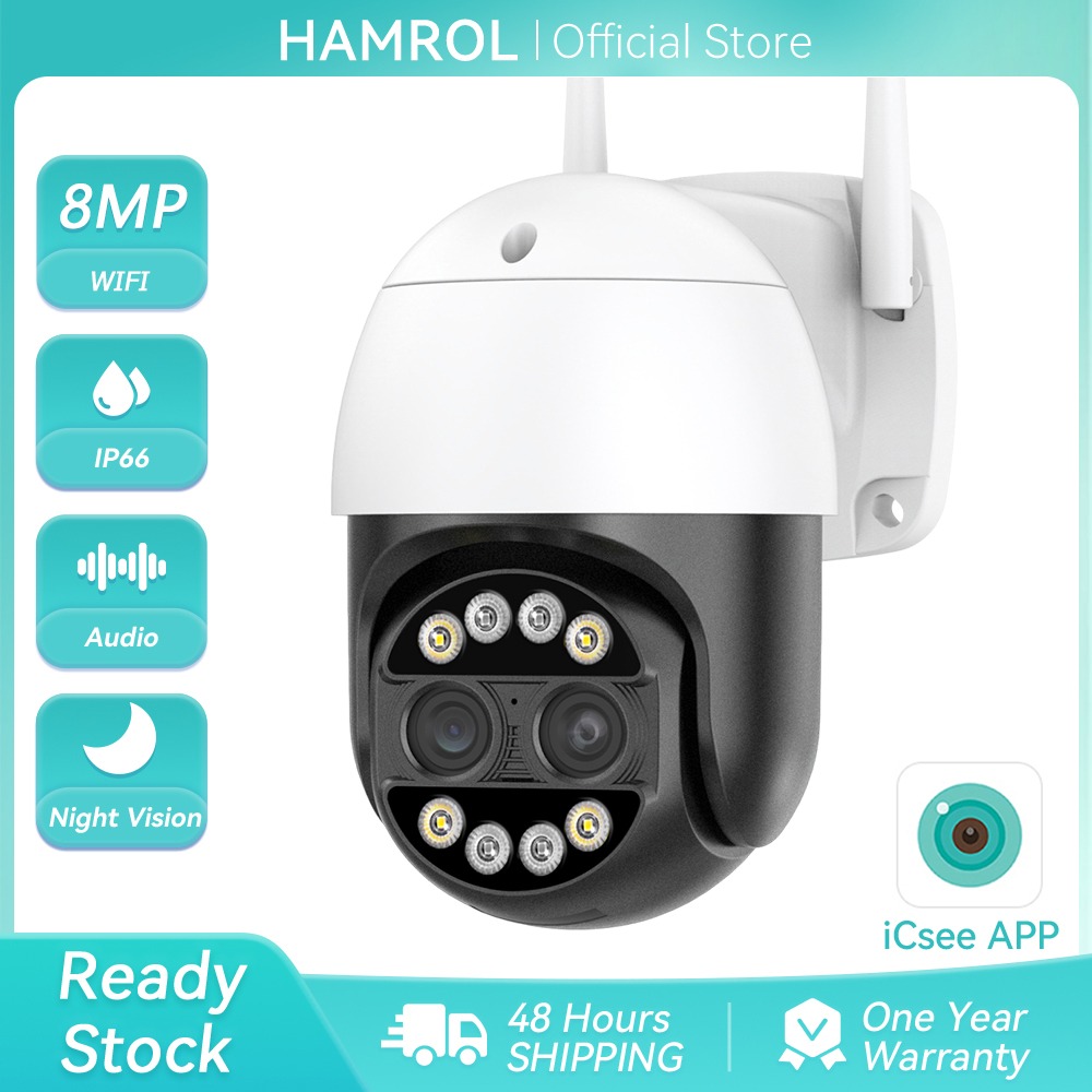 8MP PTZ WIFI Camera Dual-Lens  - Smart Home Camera Ezviz 评论和价格