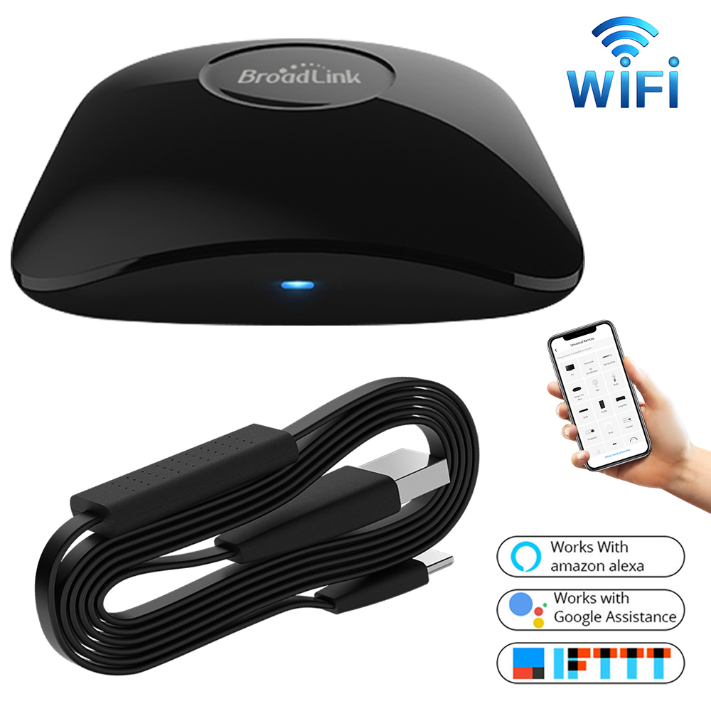 BroadLink RM4 Pro IR WiFi RF S - Universal Remote Smart Home 评论和价格
