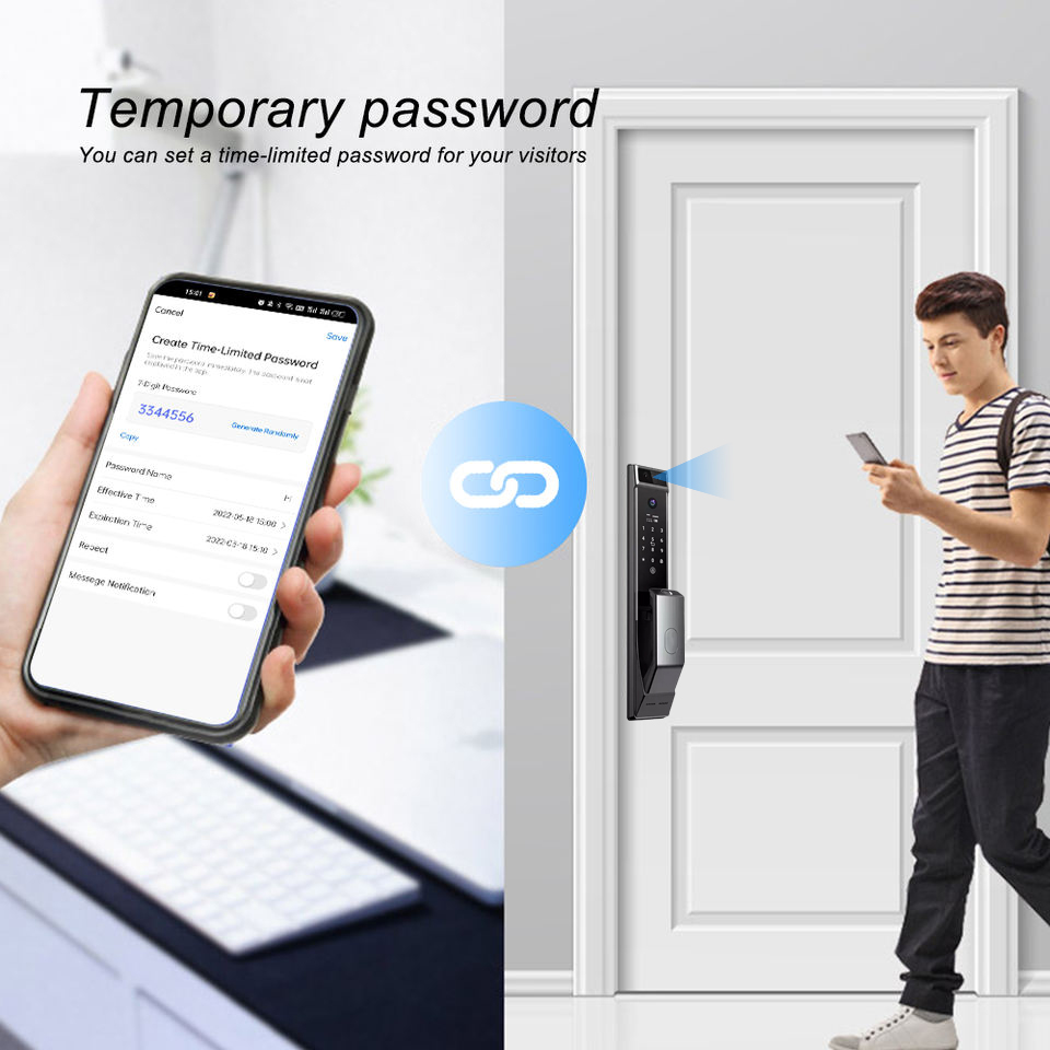 Smart Door Lock Keyless Tuya W - Smart Home Door Lock 评论和价格